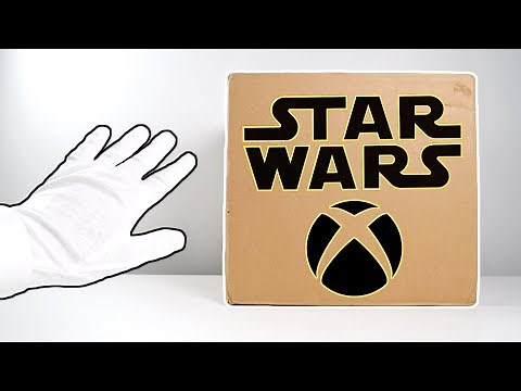 Xbox 360 "Star Wars" Limited Edition Console Unboxing (Kinect Sensor)