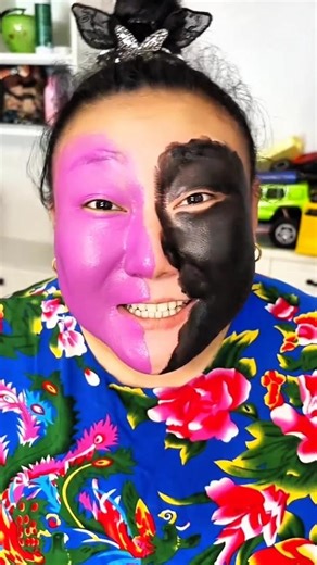 When the son decided to clean his mom's face 😂🔥 | The ending is unexpected! 😱 #shortsvideo