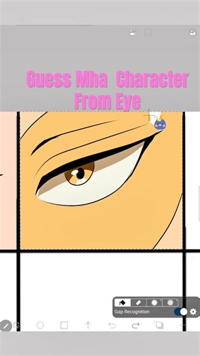 Drawing Random Mha Character Eye 👁️! #mhaedit