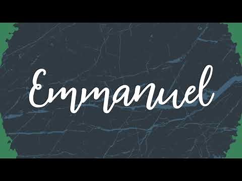 Emmanuel Medley (Lyric Video) | Behind the Manger Scenes