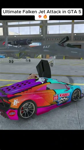 Ultimate Falken Jet Attack in GTA 5 💥🔥