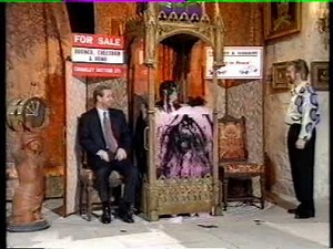 Noel's House Party Used car salesman Gunged Gunge tank