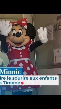 Mickey et Minnie viennent rendre le sourire aux enfants malades de La Timone