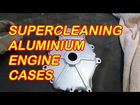 How I SUPERclean aluminium engine cases and gearbox parts