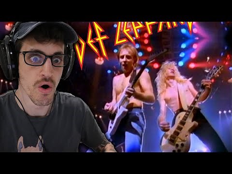 This is My FIRST TIME Hearing DEF LEPPARD - "Pour Some Sugar On Me" | REACTION