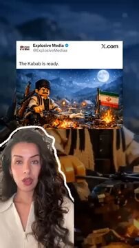 🇺🇸🇮🇱🇮🇷 Your feed just became part of the warWhile the U.S., Israel, and Iran exchange strikes, they’re also flooding social media with memes, AI videos, and viral clips to shape how you see the war.Iran is pushing AI-generated “Lego-style” videos targeting Americans, mixing in topics like Epstein and past wars. At the same time, official U.S. accounts are posting cinematic clips to frame the conflict as heroic.This is psychological warfare.Both sides are turning serious policy into interne