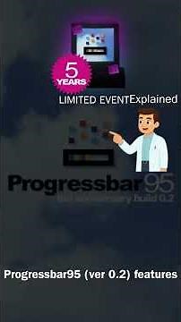 Progressbar95 (ver 0.2) features