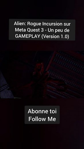 Alien: Rogue Incursion sur Meta Quest 3 - Un peu de GAMEPLAY (Version 1.0) Shorts