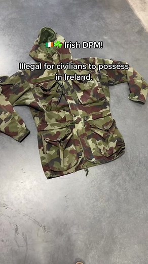 Irish DPM: Unissued Belgian Jigsaw & More