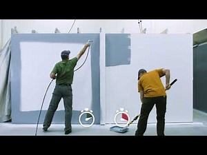 Faster Than a Roller with High Efficiency Airless Paint Sprayers