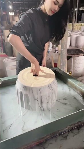 Inside a Flower Pot Factory: How Your Favorite Pots Are Made!#ceramics #flowerpot