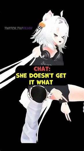 Filian gets completely confused by a TikTok meme😂 #filian #vtuber #vtuberclips #twitchclips #shorts