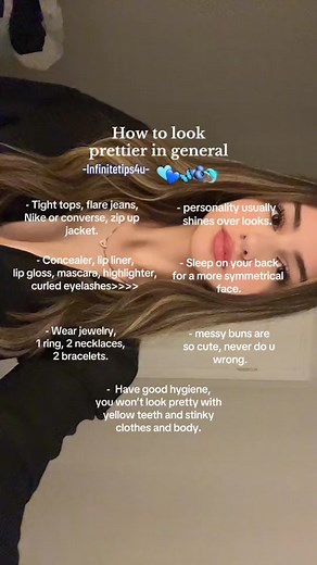 How to look prettier - IB: @★ - #pretty #attractive #advicetok #howtolookprettier #viraltiktok #foryouu #infinitetips4u