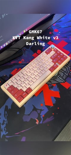 This build only cost me $150, what do you think of the sound? #customkeyboard #mechanicalkeyboard #keyboard #keycaps #switches #sounds #keebtok #fyp #pe #thoc #thocc #fypage #asmrsounds #asmrtiktoks #asmrtyping #asmrtypingkeyboard #keyboardswitches #thock #gmk #gmk67 #darling #darlinginthefranxx #ktt #kttkangwhite #marble