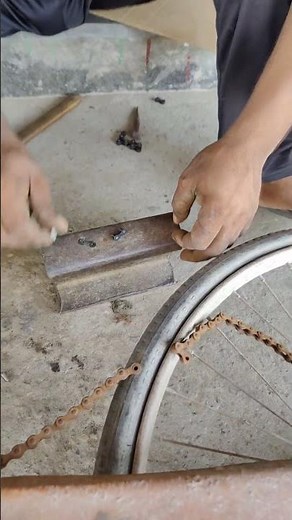 How to join a bicycle chain #shorts