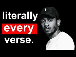 Ranking EVERY Kendrick Lamar Verse