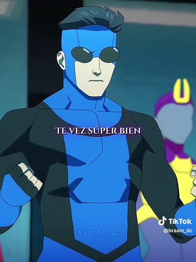 Traje azul en el cómic: Análisis de Invencible