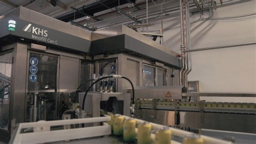 DeltaBev and KHS: flexible filling technology with the Innofill Can C | KHS Group