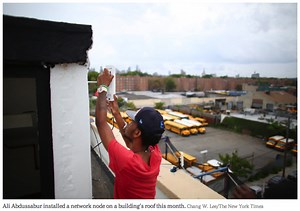 Red Hook’s Cutting-Edge Wireless Network