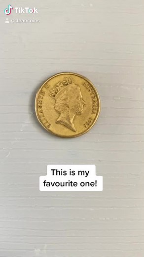 35 years of GRIME removed #coin #coinpolisher #satisfying