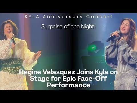 SURPRISE! REGINE Velasquez & KYLA’s Hilarious In-Between Moments at Kyla’s Anniversary Concert!