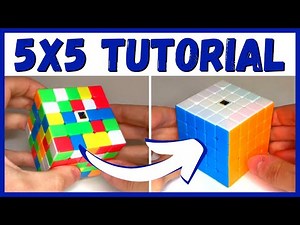 How To Solve 5x5 Rubik's Cube [EASY TUTORIAL]