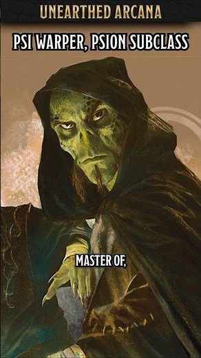Psi Warper is Teleporter Psion #dnd #dungeonsndragons