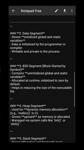 Process Memory Layout in Operating System | Stack, Heap, Data, BSS, and Text Explained