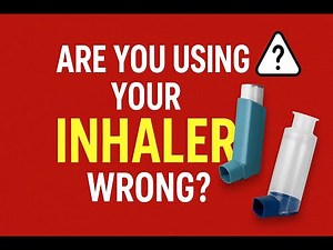 How to Use an Inhaler Correctly | Proper Inhaler Technique Explained | MDI Technique | MDI Spacer