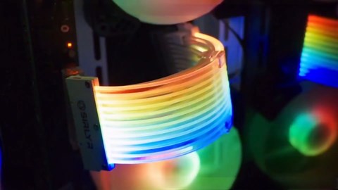 SAMA 24 Pin ARGB Extension Cable Lighting PCB Board 5V 3pin Connoctors 24.5cm Sync for PC MB Cable Motherboard Extension Kit Black