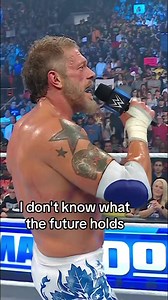 After #SmackDown went off the air, #Edge gave the WWE Universe an update on the status of his career… 👀🤘 | WWE