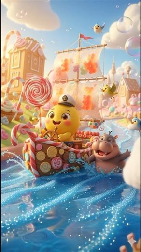 Sailing the Lemon Seas 🍋🦜✨ | Magical 3D Fantasy Ride