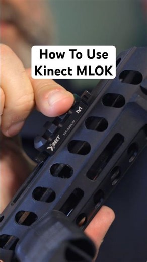 How To Use Kinect MLOK #kinect #kdg #firearmsafety