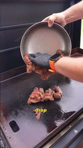 Steak bites and cowboy butter