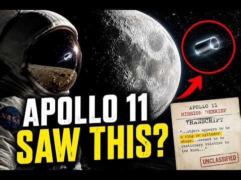 Apollo 11 UFO Transcript Revealed 🚀 Ring or Cylinder Object Near the Moon
