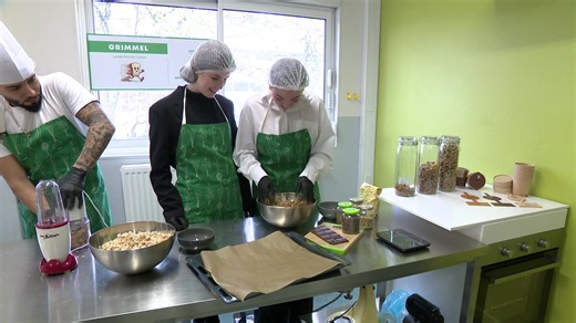 Mini-Entreprise Grimmel: Am Lycée Michel Lucius gëtt aus alem Brout Granola gemaach