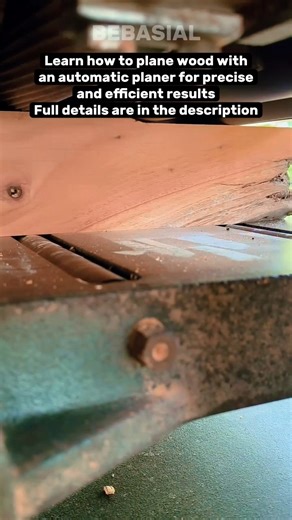 Wood Planing with an Automatic Planer