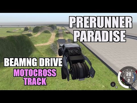 Prerunner Paradise BeamNG.Drive Motocross track and Mega track