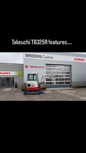 Some brief clips showing features of the Takeuchi TB325R Mini Digger. ✔️ 2.5 ton weight ✔️ Short Radius machine ✔️ 3 Year Warranty @takeuchiuk #breens #breensfarmmachinery #takeuchi #breenstakeuchi #takeuchitb325r #tb325r #takeuchiminiexcavator #takeuchiminidigger #miniexcavator #minidiggers | Breens Farm Machinery | Facebook