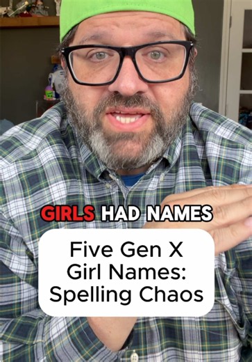 Gen X Girl Names with Weird Spellings: Sherry, Christy, Tracy, Carrie, Sarah