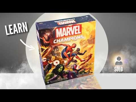 Marvel Champions | Spider-Man vs Klaw Solo Playthrough & Tutorial (Rules 1.7)