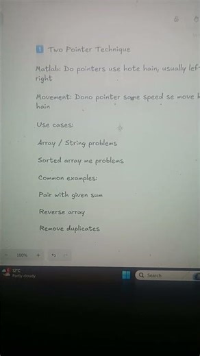 Two Pointer vs Fast Slow pointer Technique