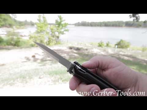 Gerber Applegate Fairbairn Combat Knife 45780 05780 - Video Demo