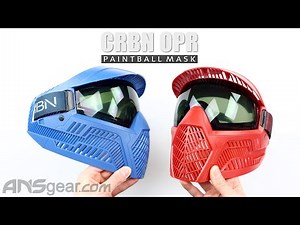 Carbon CRBN OPR Paintball Mask - Review