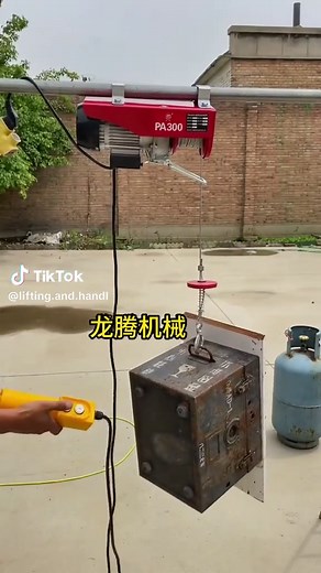 Mini Electric Hoist: 220V Portable Helper