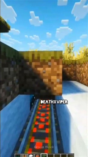 Landmine trap #minecraft #shorts #trap