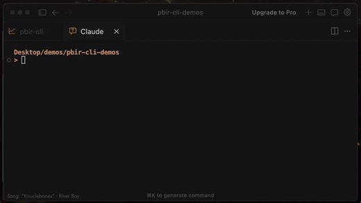 How to get started with agentic report development in Power BI using the pbir-cli in just a few minutes.