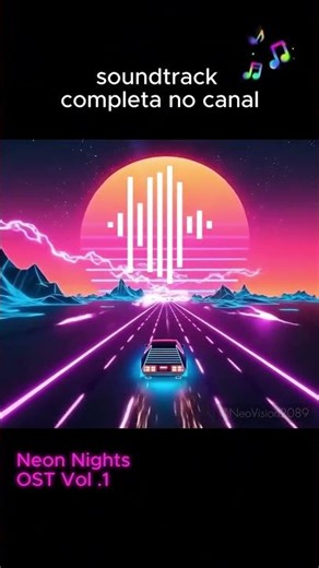 Neon Nights Retrowave / Synthwave OST | Music for Driving & Focus | Full Track on Channel! #shorts