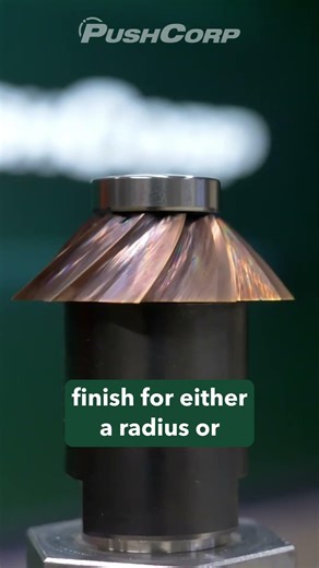 Achieve Smooth Radius and Beveled Finishes