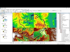 Very easy and short: How to combine/mosaic multiple raster data into a single raster